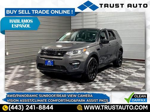 2016 Land Rover Discovery Sport HSE