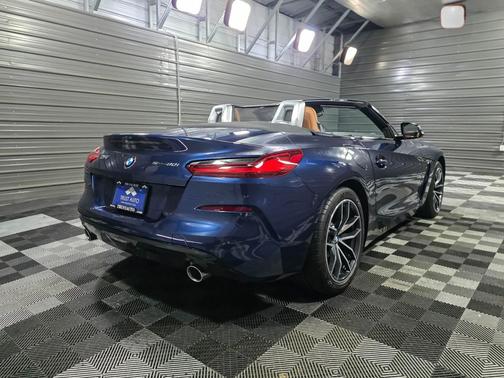 Mediterranean Blue Metallic 2022 BMW Z4 sDrive30i Roadster Soft-Top Luxury Convertible w/Premium 2 Pkg