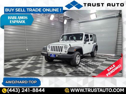 2017 Jeep Wrangler Unlimited Sport