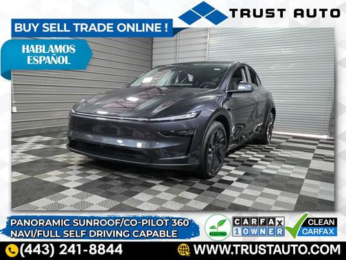 2026 Tesla Model Y Long Range AWD Electric Luxury SUV