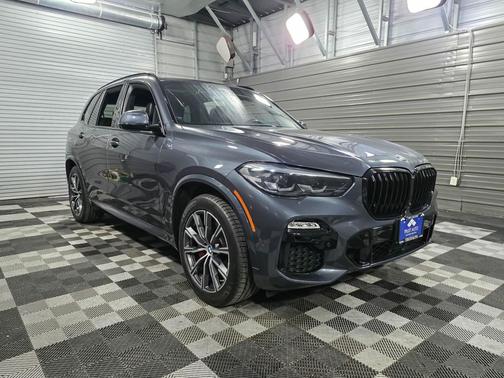 Arctic Gray Metallic 2021 BMW X5 xDrive40i AWD Luxury SUV w/Driver Assistance Pro/M Sport Pkgs