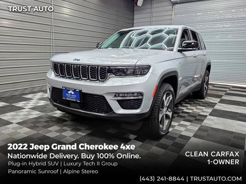 Silver Zynith 2022 Jeep Grand Cherokee 4xe Base