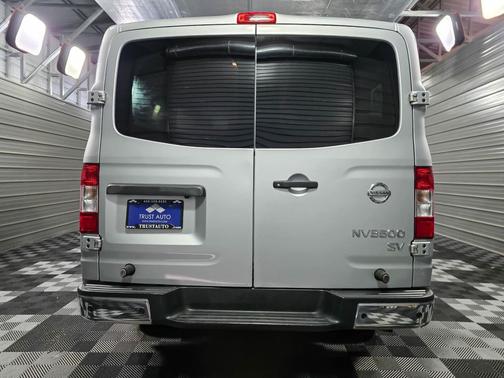 Brilliant Silver 2018 Nissan NV Passenger NV3500 HD S V6