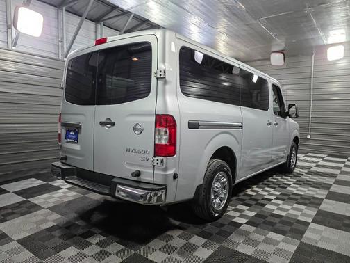 Brilliant Silver 2018 Nissan NV Passenger NV3500 HD S V6