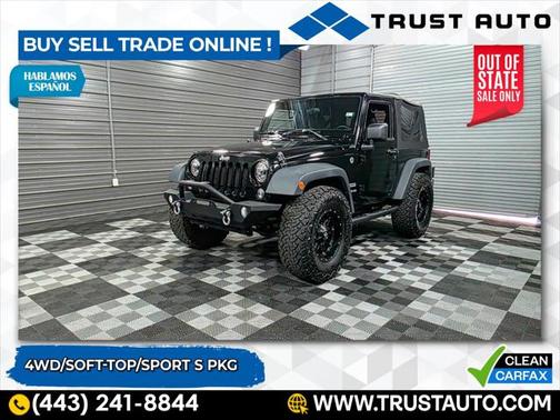 2015 Jeep Wrangler Sport