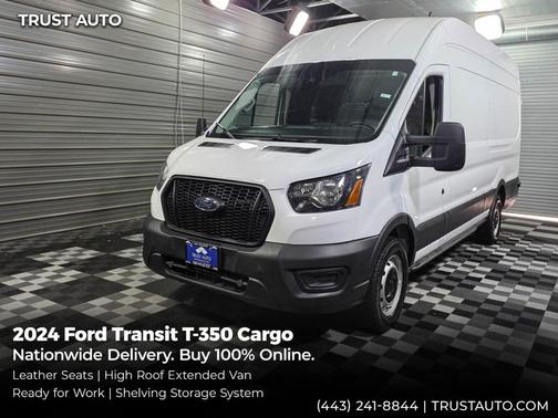 Oxford White 2024 Ford Transit-350 Base