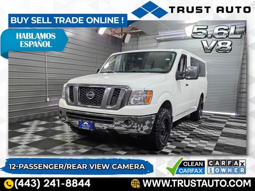 2019 Nissan NV Passenger NV3500 HD SL V8