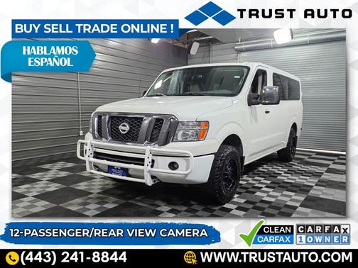 2019 Nissan NV Passenger NV3500 HD SL V8