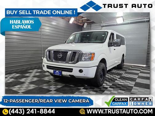 2019 Nissan NV Passenger NV3500 HD SL V8