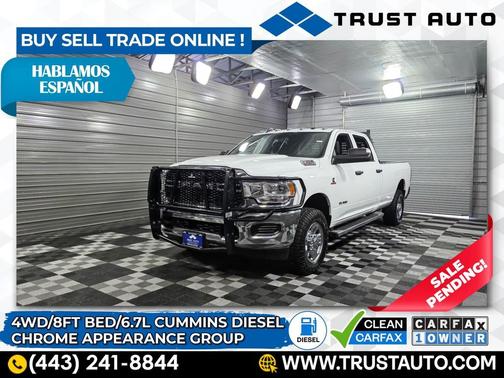 2022 RAM 3500 Tradesman 4WD Crew Cab 8FT Long Bed Cummins Diesel Pickup Truck