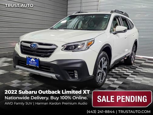 Crystal White Pearl 2022 Subaru Outback Limited XT