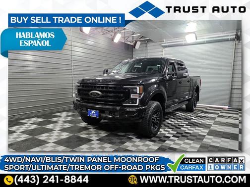 2020 Ford F-250 LARIAT 4WD Crew Cab Pickup Truck w/Sport Pkg