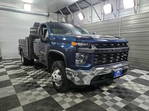 Northsky Blue Metallic 2020 Chevrolet Silverado 3500 WT
