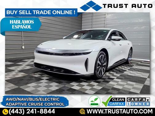 2024 Lucid Air Touring AWD Electric Luxury Sedan