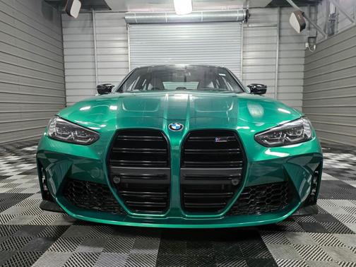 Isle of Man Green Metallic 2022 BMW M3 Competition xDrive AWD Luxury Sedan w/Executive Pkg