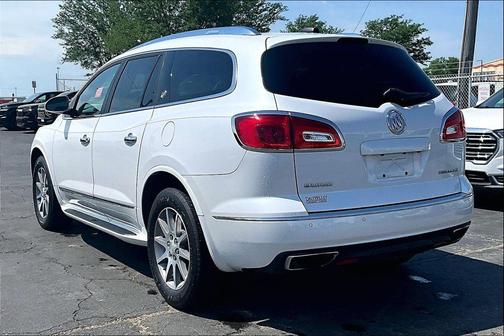 White Frost Tricoat 2016 Buick Enclave Leather
