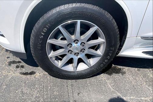 White Frost Tricoat 2016 Buick Enclave Leather