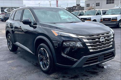 Super Black 2025 Nissan Rogue SV