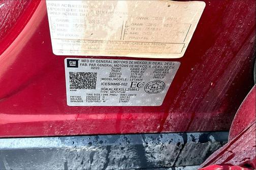 Red Quartz Tintcoat 2020 GMC Terrain Denali