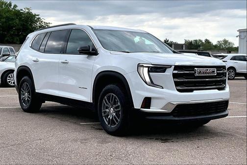 Summit White 2025 GMC Acadia FWD Elevation