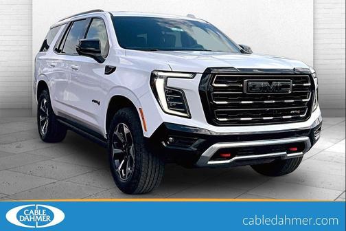 Summit White 2026 GMC Yukon 4WD AT4 Ultimate