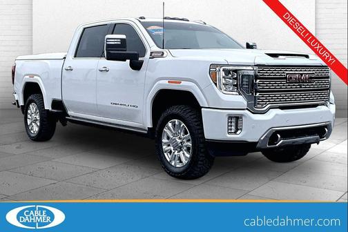 White Frost Tricoat 2023 GMC Sierra 2500 Denali