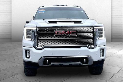 White Frost Tricoat 2023 GMC Sierra 2500 Denali