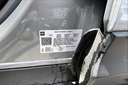 Sterling Gray Metallic 2025 Chevrolet Trailblazer LT