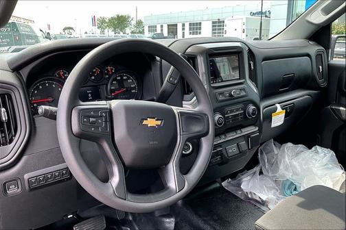 Summit White 2026 Chevrolet Silverado 3500 Regular Cab, Long Bed, WT Dual Rear Wheel, 4WD