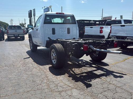 Summit White 2026 Chevrolet Silverado 3500 Regular Cab, Long Bed, WT Dual Rear Wheel, 4WD