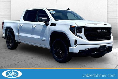 Summit White 2023 GMC Sierra 1500 Elevation