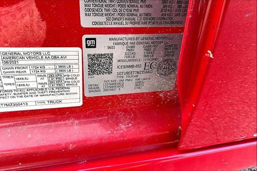 2021 GMC Sierra 1500 AT4