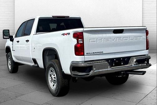 Summit White 2026 Chevrolet Silverado 2500 Crew Cab, Long Bed, WT, 4WD