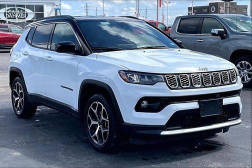 Bright White Clearcoat 2025 Jeep Compass Limited