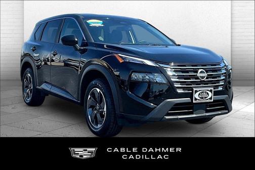 Super Black 2025 Nissan Rogue SV