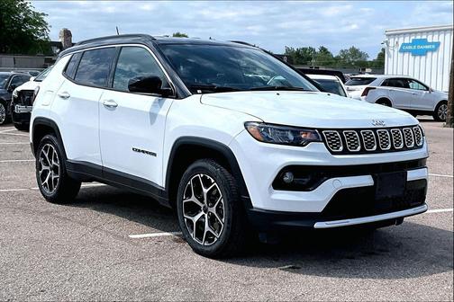 Bright White Clearcoat 2025 Jeep Compass Limited