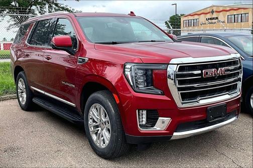 Volcanic Red Tintcoat 2024 GMC Yukon SLT