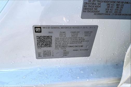 2021 GMC Sierra 1500 AT4