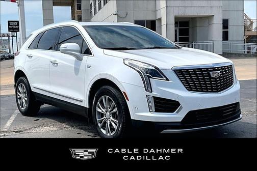 Crystal White Tricoat 2023 Cadillac XT5 Premium Luxury
