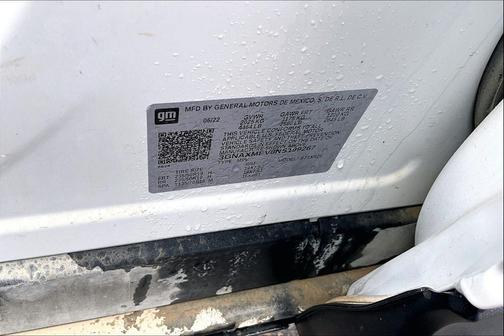 Summit White 2022 Chevrolet Equinox FWD RS