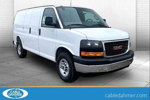 Summit White 2026 GMC Savana 2500 Work Van