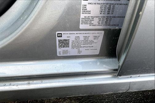 Sterling Gray Metallic 2023 Chevrolet Silverado 1500 LT