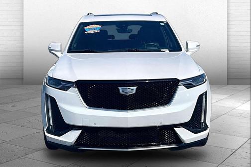 Crystal White Tricoat 2024 Cadillac XT6 Sport AWD