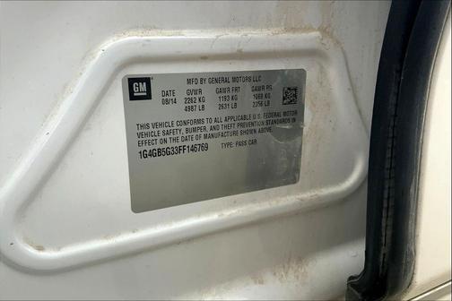 2015 Buick LaCrosse Leather