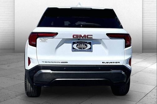 Summit White 2025 GMC Terrain AWD Elevation