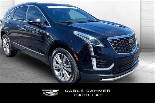 Stellar Black Metallic 2025 Cadillac XT5 Premium Luxury