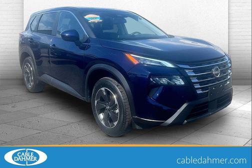 Deep Ocean Blue Pearl 2025 Nissan Rogue SV