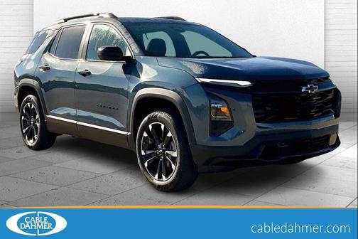 Lakeshore Blue Metallic 2026 Chevrolet Equinox AWD RS