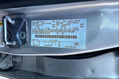 Ingot Silver Metallic 2019 Lincoln MKC Select