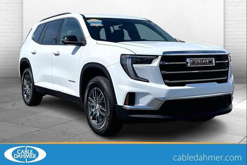 Summit White 2025 GMC Acadia FWD Elevation